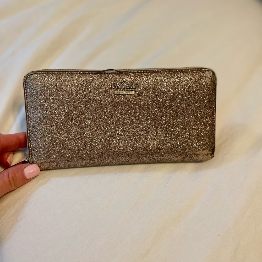 Sparkly Kate Spade wallet